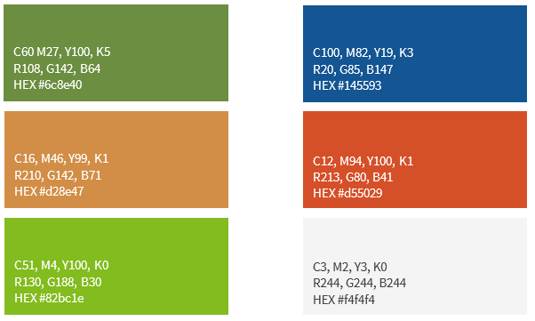 SCI Colors sample