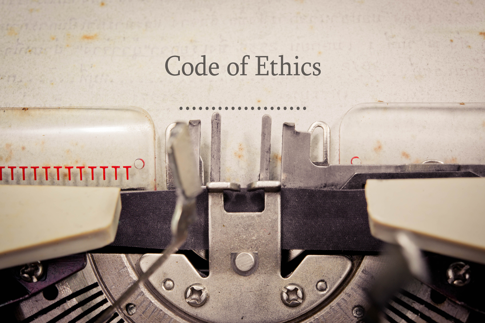 Code of Ethics - shutterstock_243530989