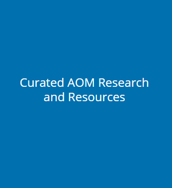 AOM Research and Resources card