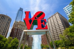 Image of LOVE sign in Philadelphia