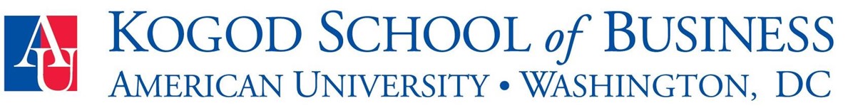 American University Kogod School of Business logo