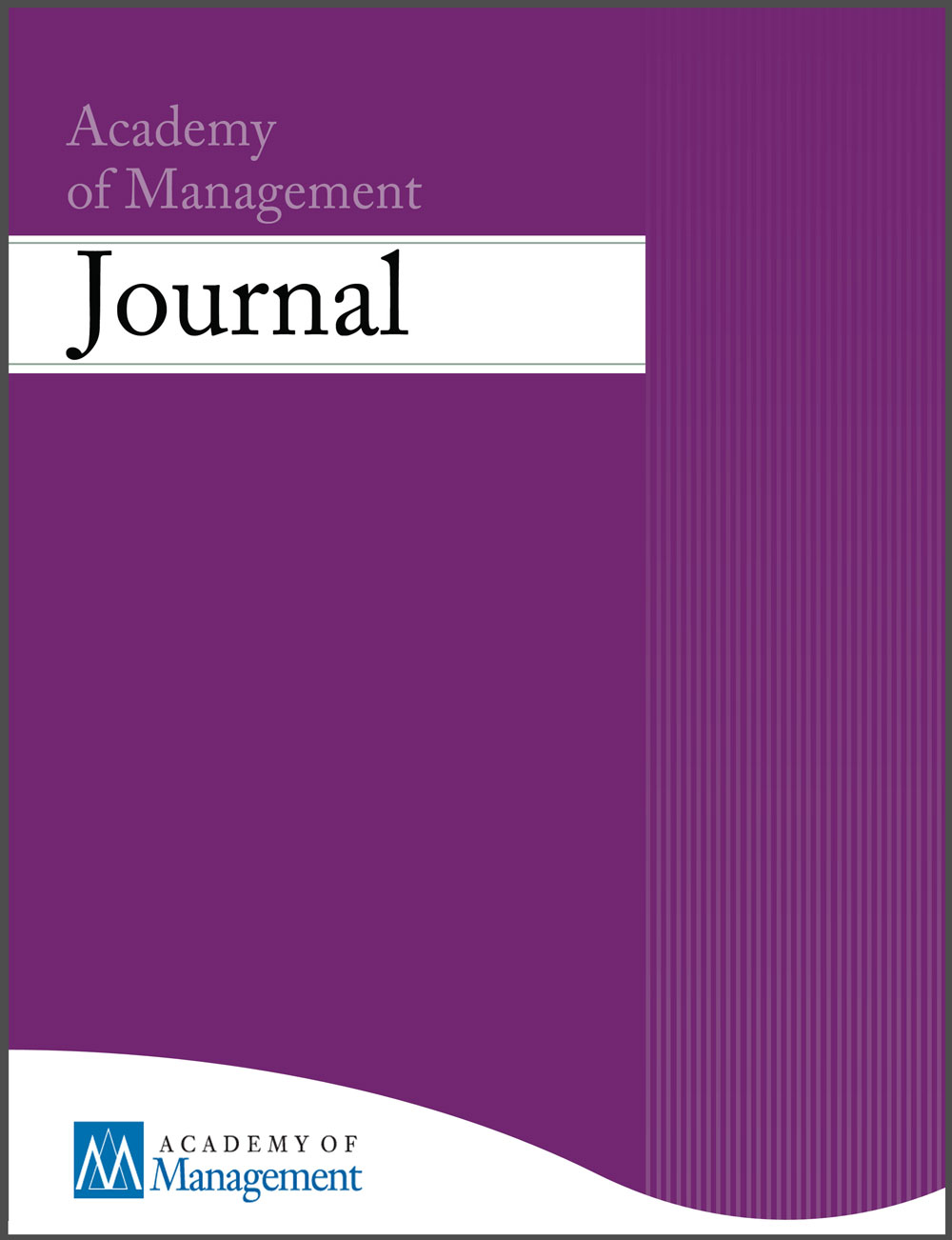 qualitative research and the academy of management journal