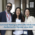 ImageofmemberswithTheAnnualMeetingiswherelikemindsmeetquotefromKatherineXinmembersince2010